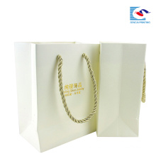 cheap 2018 online shopping branded glossy paper hand bags from china